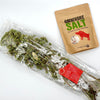 1- 6 oz bag of Omnivore SALT + 1-bag of  Maraca Sicilian Oregano on the stem